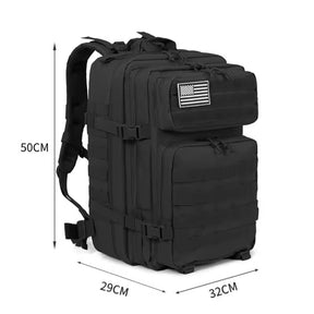 Mochila Militar Drew 45L - Impermeável - Grande Capacidade