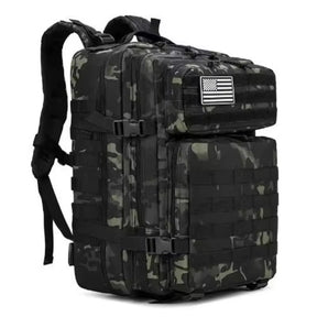 Mochila Militar Drew 45L - Impermeável - Grande Capacidade