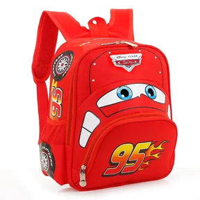 Mochila Infantil Escolar Carros Mcqueen - Voltas As Aulas Mundo das Mochila