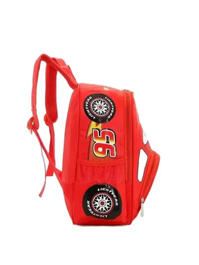 Mochila Infantil Escolar Carros Mcqueen - Voltas As Aulas Mundo das Mochila