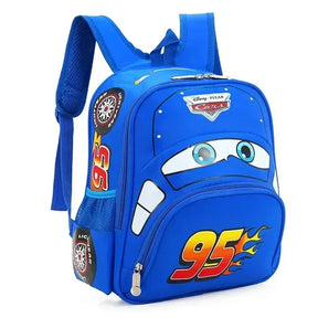 Mochila Infantil Escolar Carros Mcqueen - Voltas As Aulas Mundo das Mochila