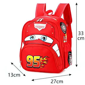 Mochila Infantil Escolar Carros Mcqueen - Voltas As Aulas Mundo das Mochila