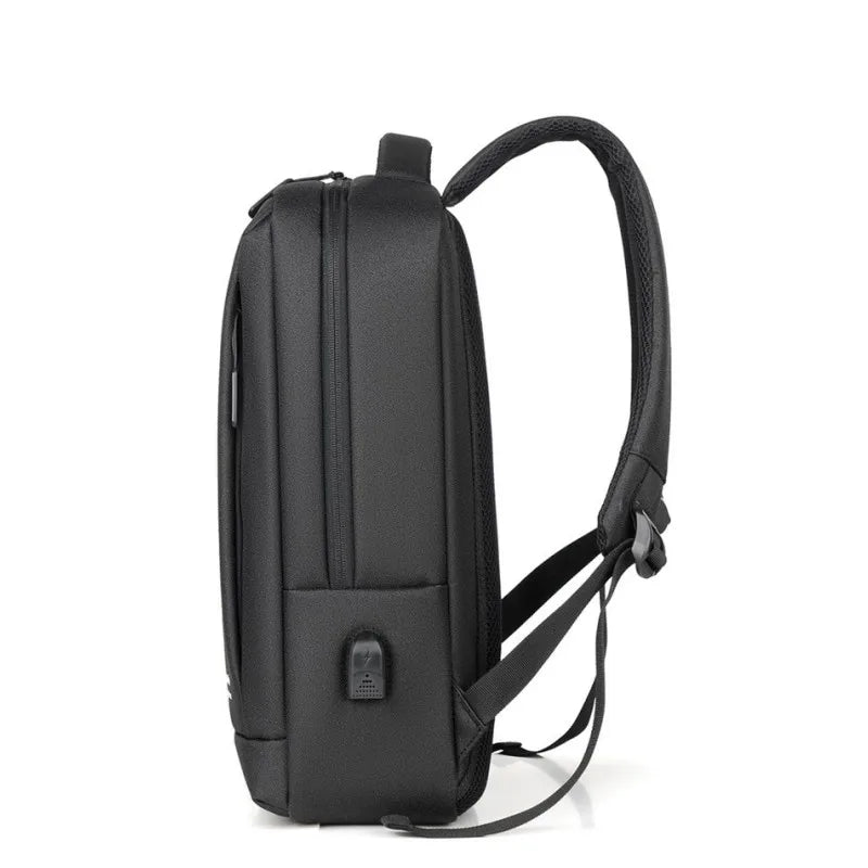 Mochila Executiva Oxford de grande capacidade com carga USB - MDM00