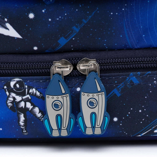 Kit Mochila + Estojo + Lancheira Térmica Astronauta Infantil - Volta as Aulas MDM044