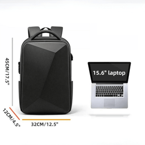 Mochila Galáxia Antifurto Impermeável Com Senha e Porta USB - Para Notebook