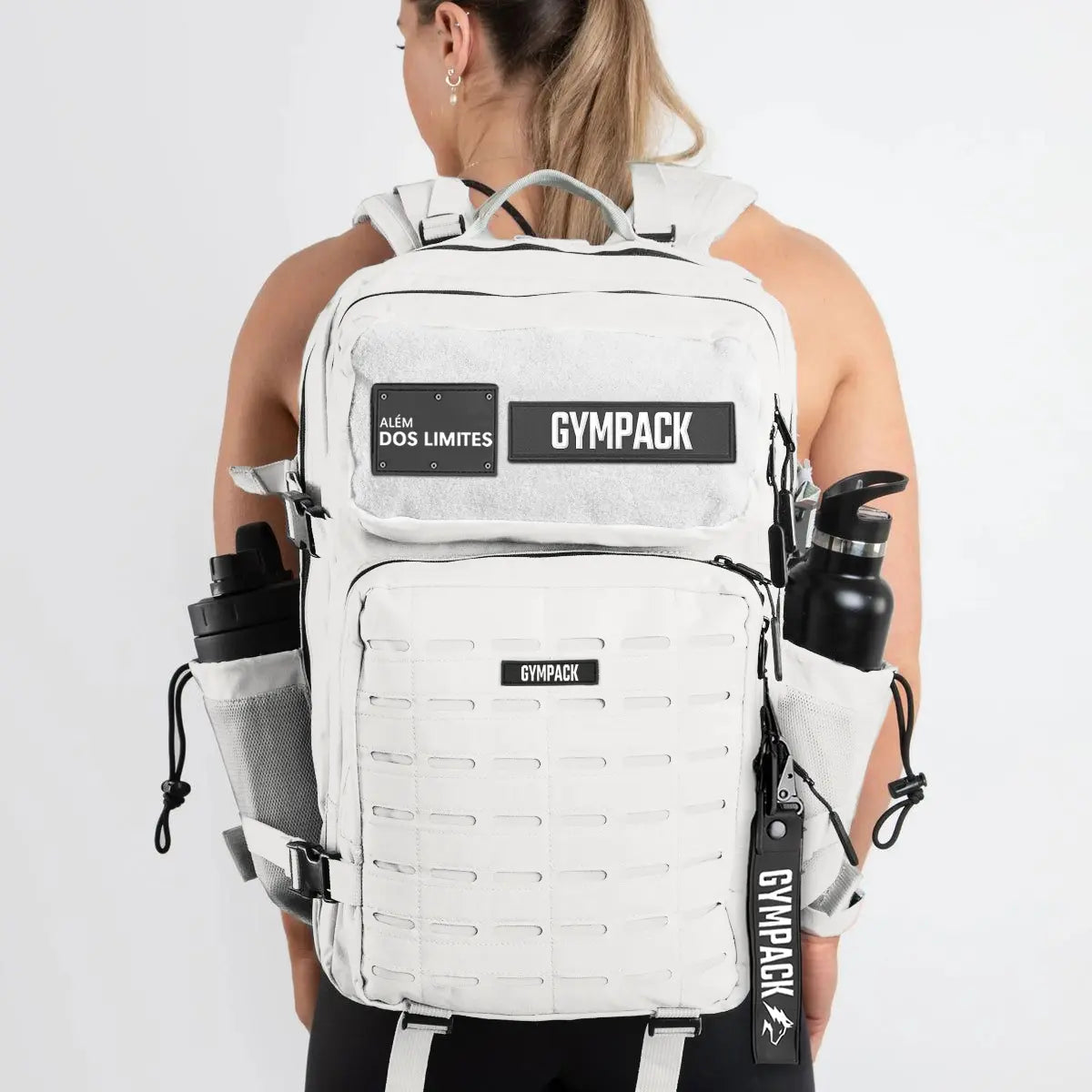 Mochila Esportiva Gympack Pro 50L OFF WHITE MDM02