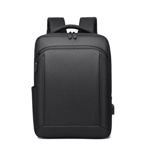 Mochila Executiva Oxford de grande capacidade com carga USB - MDM00